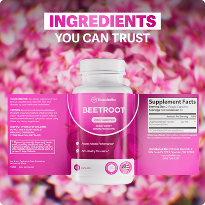Rosabella Beetroot Capsules